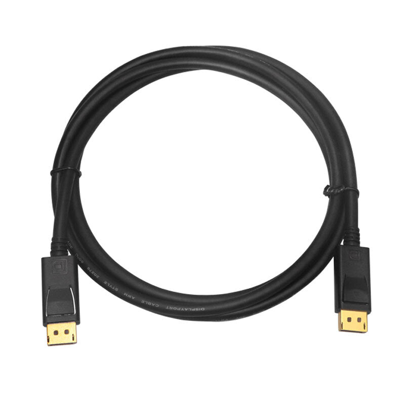 Cruxtec 1M Display Port 1.2 Cable - Black (4 Pack) — image 5