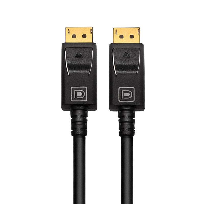 Cruxtec 1M Display Port 1.2 Cable - Black (4 Pack) — image 3