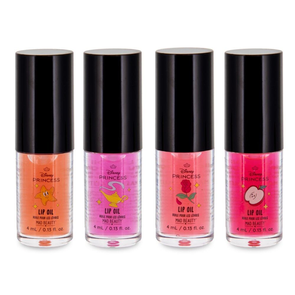 Disney 4pc Disney Princess Express Yourself Hydrating Lip Oil Set 16ml (2 Pack) — image 3