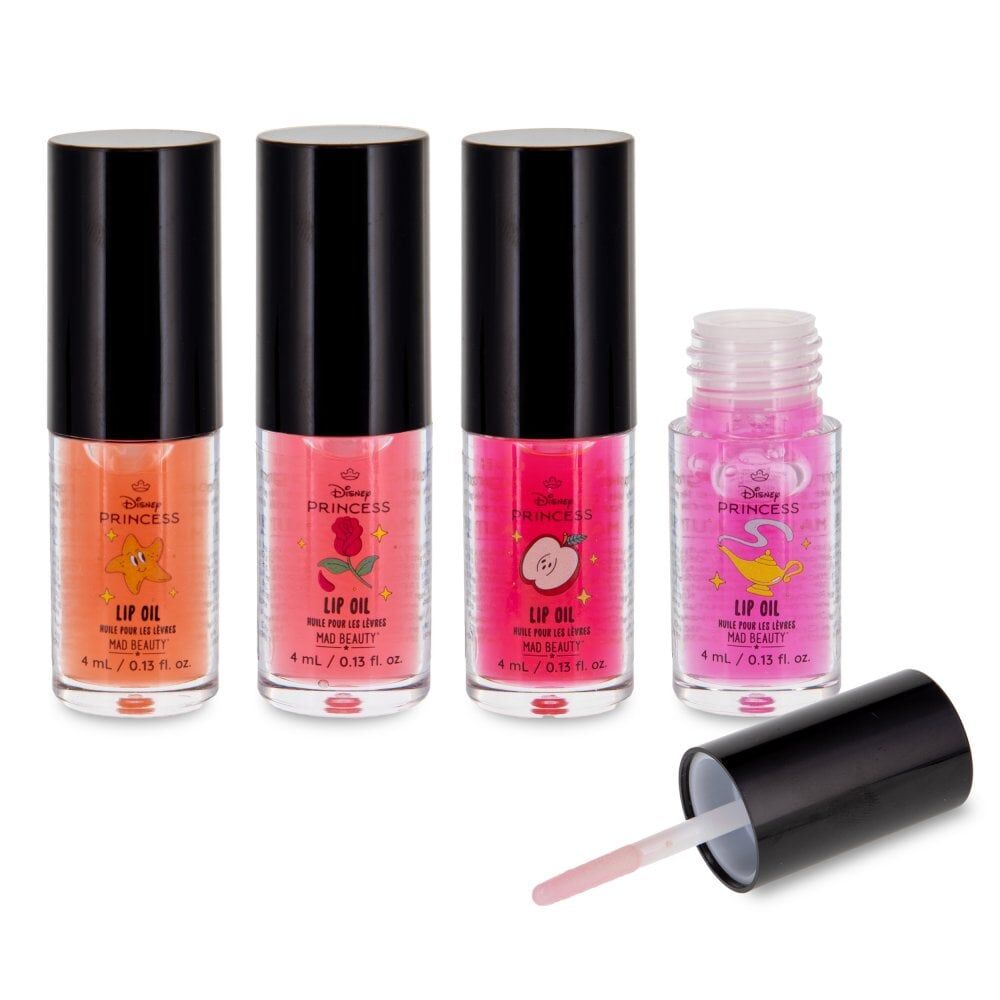 Disney 4pc Disney Princess Express Yourself Hydrating Lip Oil Set 16ml (2 Pack) — image 4