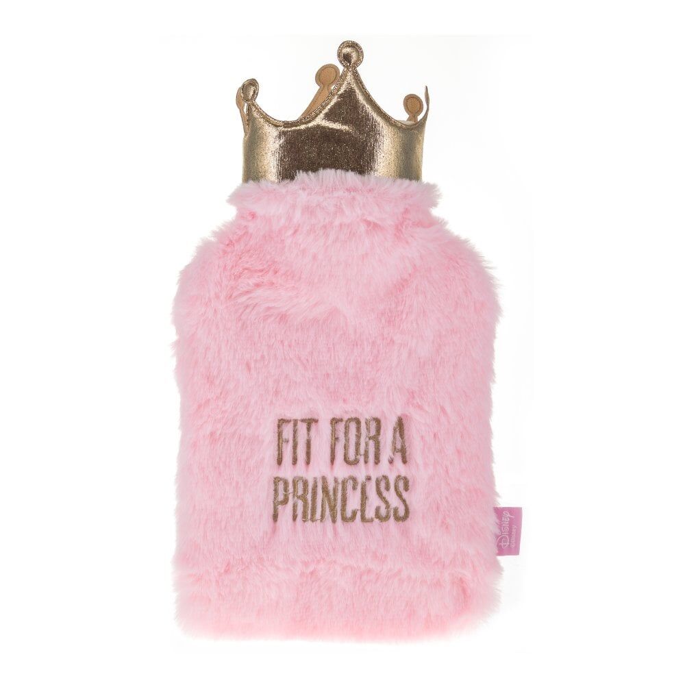 Disney 500ml Pink/Gold Pure Princess Removable Plush Hot Water Bottle — image 2