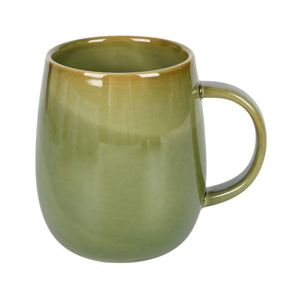 NF Living Snug Mug 350ml Capacity Ceramic Mugs Stoneware Dinnerware Olive (4 Pieces) — image 2