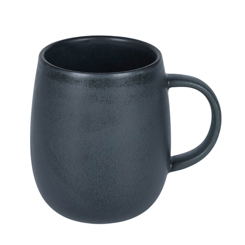 NF Living Snug Mug 350ml Capacity Ceramic Mugs Stoneware Dinnerware Charcoal (4 Pieces) — image 2