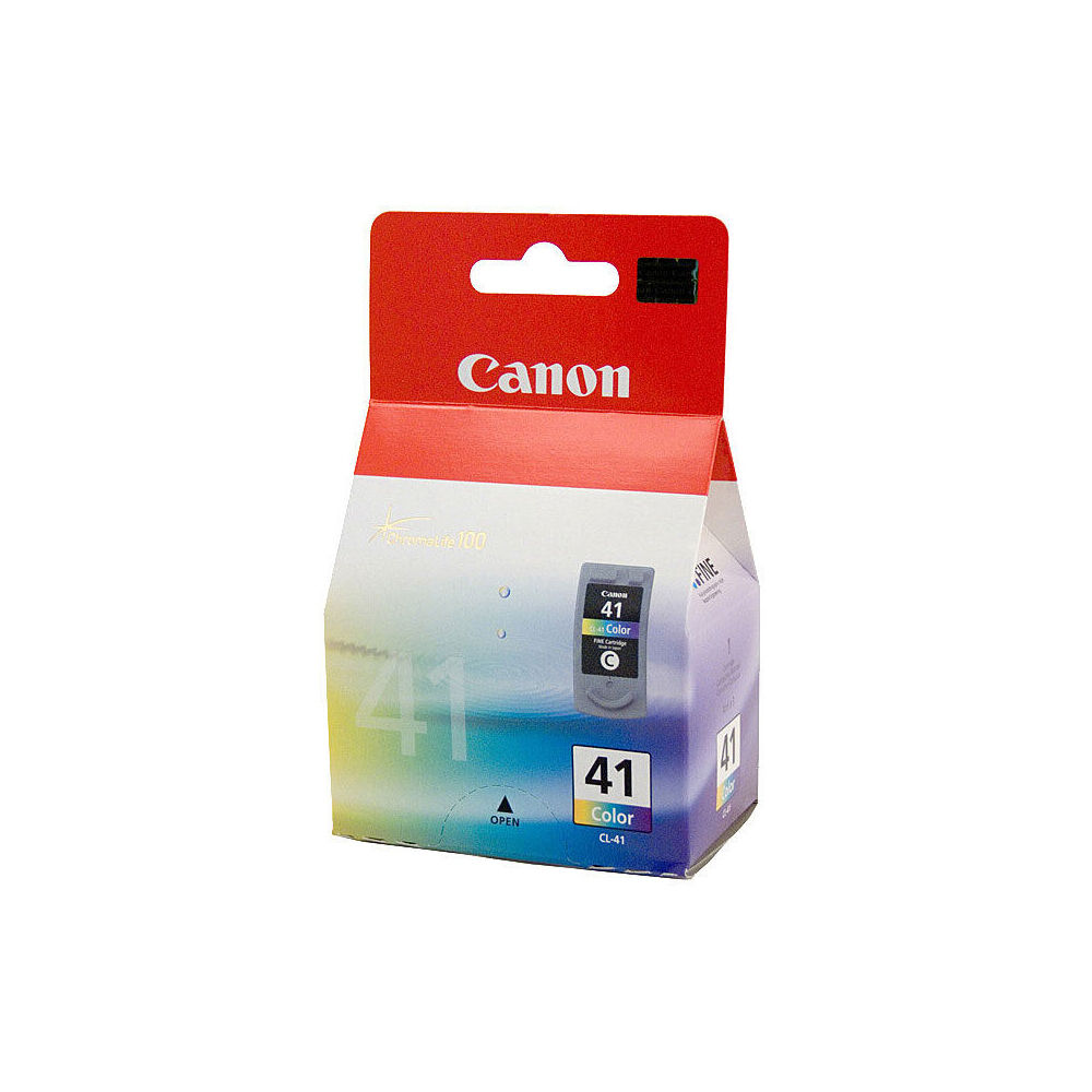 Canon Pixma CL41 Fine Tri-Colour Ink Printer Cartridge 312 Page Yield CMY