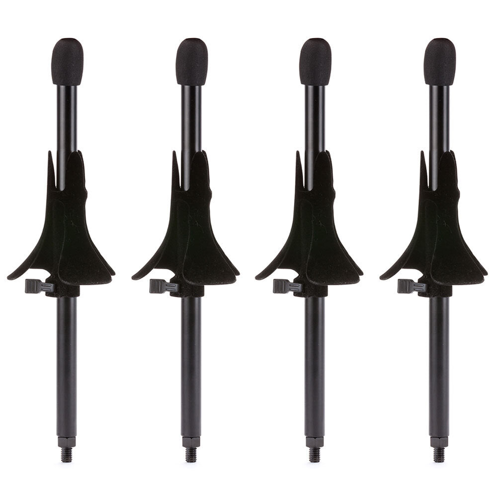 Hercules Velvet Peg for Trumpet/Cornet Musical Wind Instrument Stand/Holder (4 Pack)