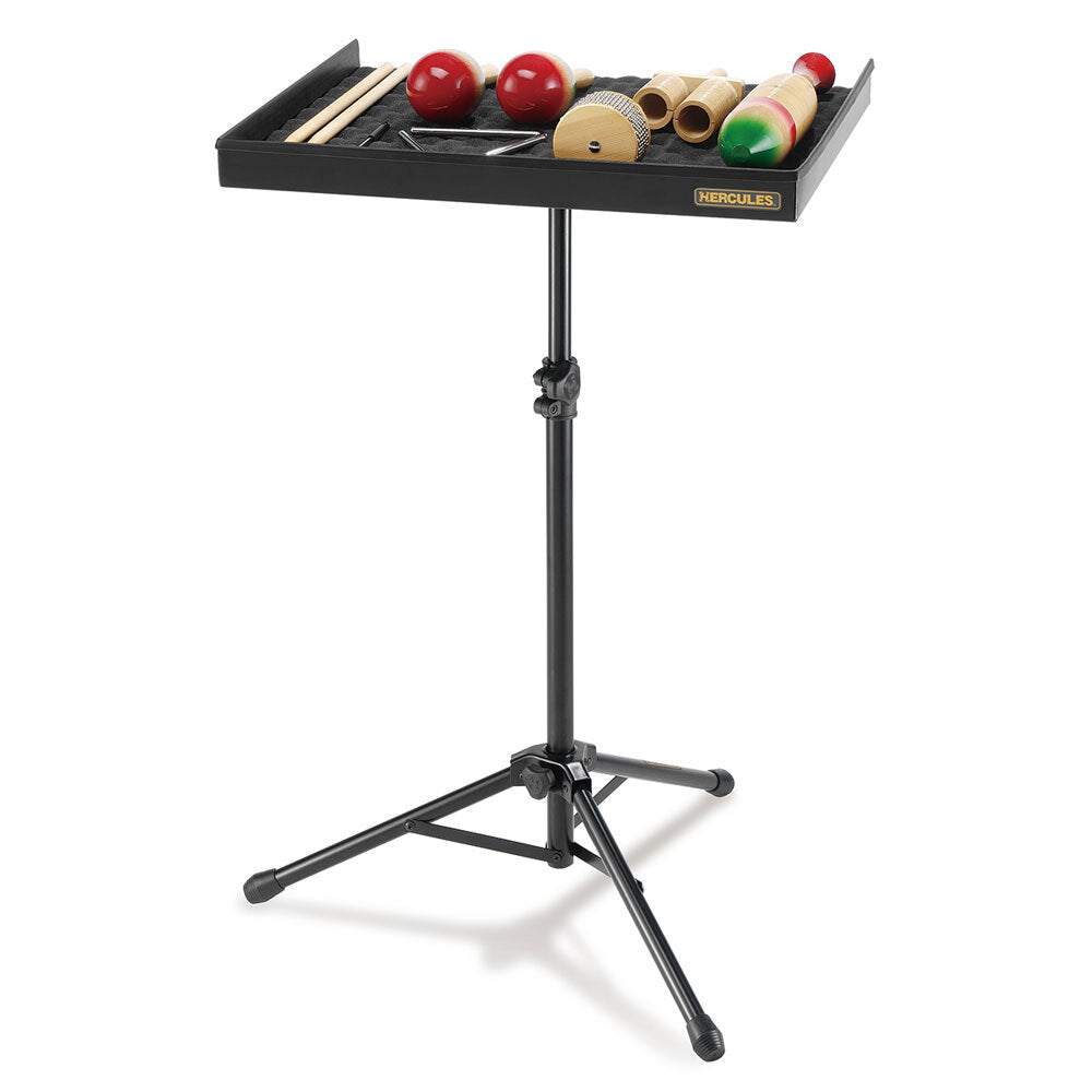 Hercules DS800B Percussion Table Stand/Musical Instrument Holder/Tripod Black — image 2