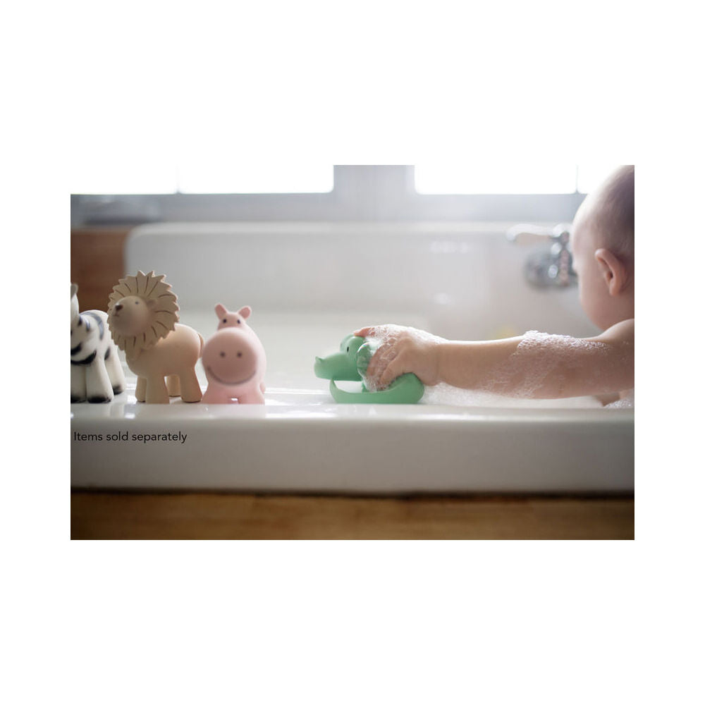 Tikiri Rubber Lion Zoo Animal 96006 Baby/Infant Teether 8x11cm Beige 0m+ — image 5