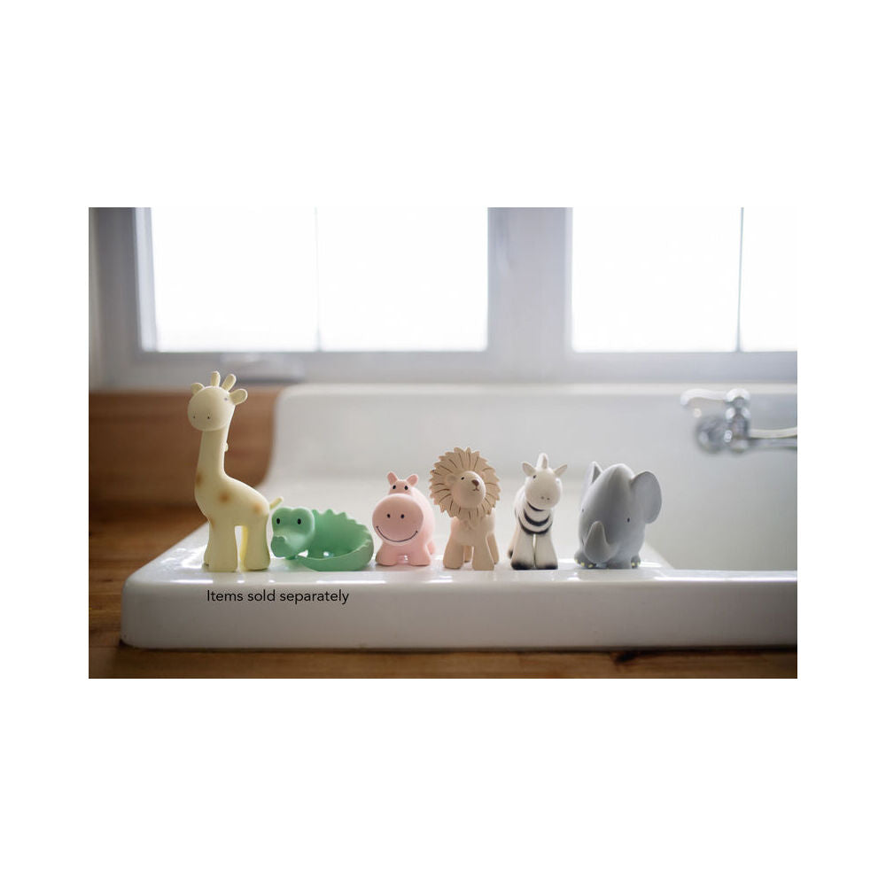 Tikiri Rubber Lion Zoo Animal 96006 Baby/Infant Teether 8x11cm Beige 0m+ — image 7