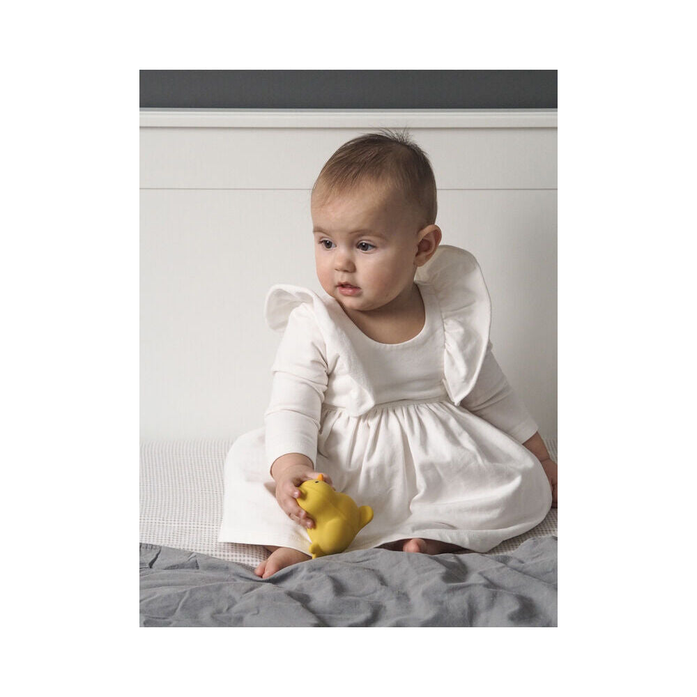 Tikiri 8.5cm Farm Animal Rubber Chicken 95005 Baby Sensory Toy 0m+ Yellow (2 Pack) — image 6
