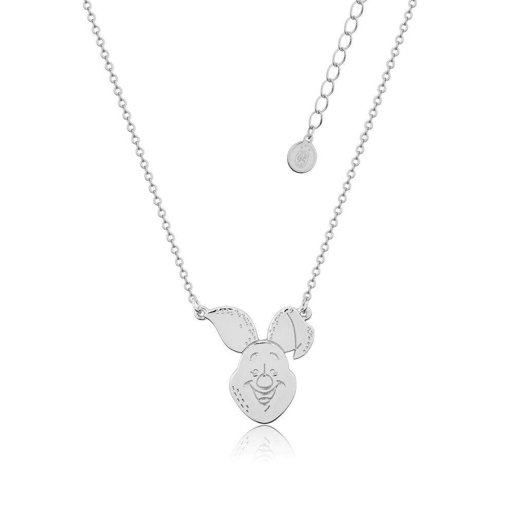 Couture Kingdom Disney Winnie The Pooh Piglet Necklace Pendant 52cm Silver