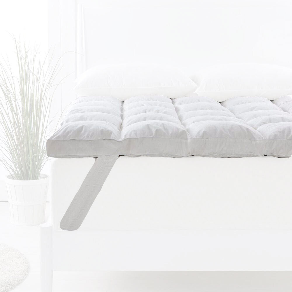 Hacienda Luxurious Duck Feather Topper 1800gsm for Single Size Bed Mattress Top