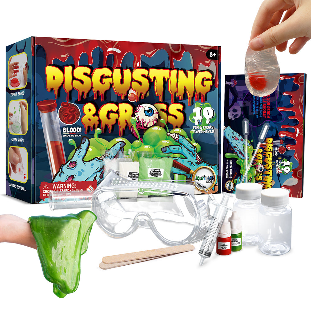 Kaper Kidz Disgusting And Gross Science Kit 21pc Educational Fun 8+