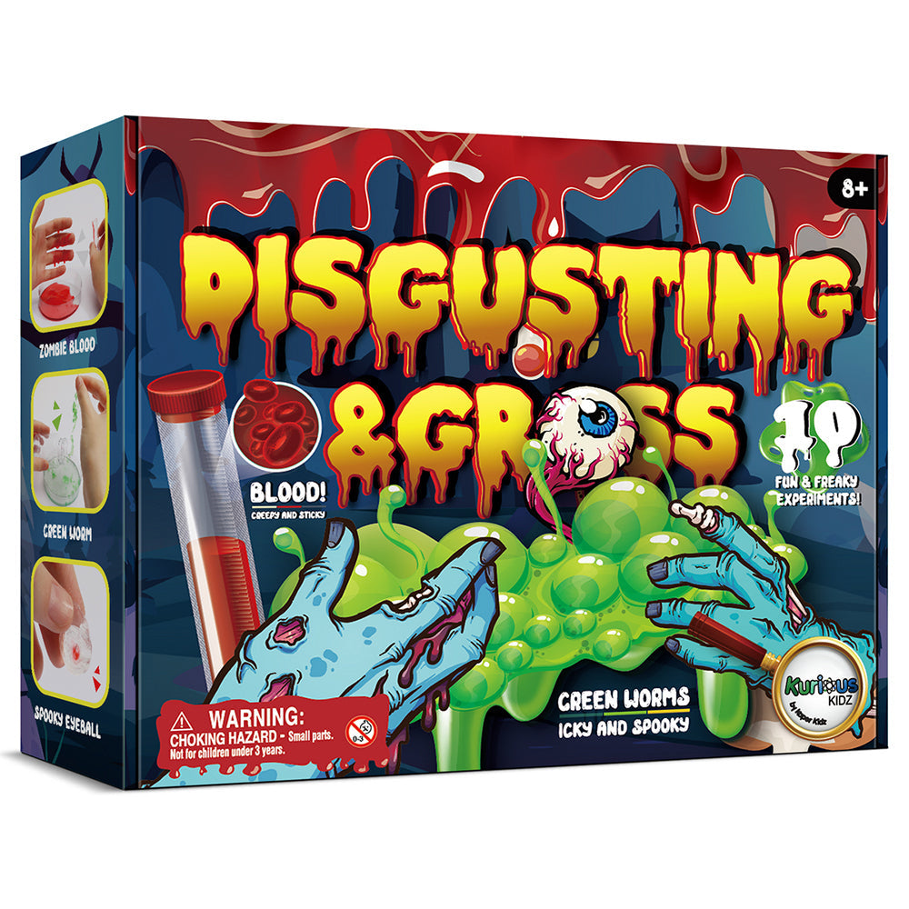 Kaper Kidz Disgusting And Gross Science Kit 21pc Educational Fun 8+ — image 2