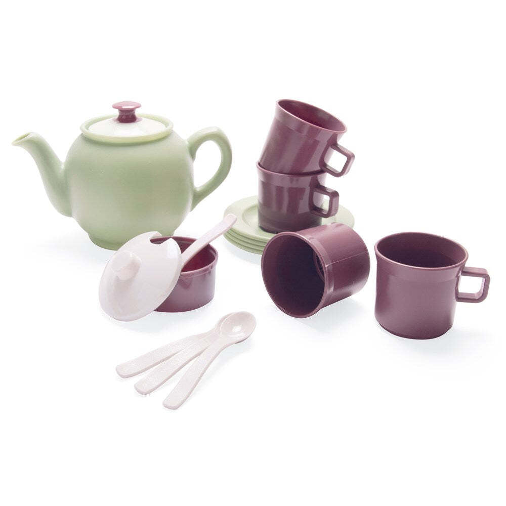 Dantoy Green Garden Tea Kitchen Pretend Play Kids/Children Toy Set 2y+ (16 Pieces)