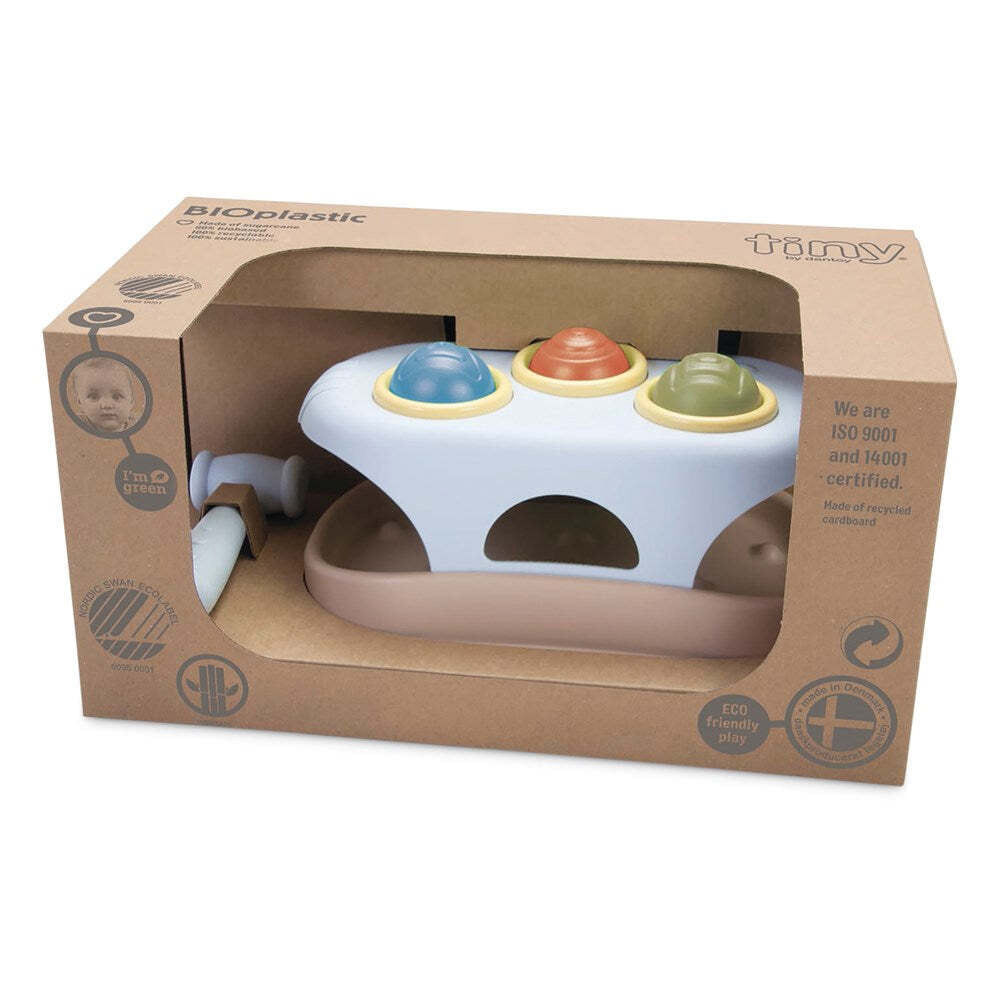 Dantoy Tiny BIOplastic Pounding Bench Kids Educational Play Sensory Toy 2y+