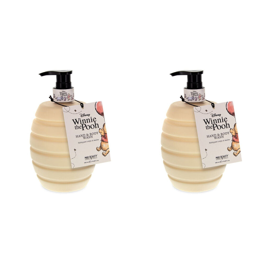 Disney Winnie The Pooh Hand and Body Wash 500ml Honey & Orange Blossom (2 Pack)