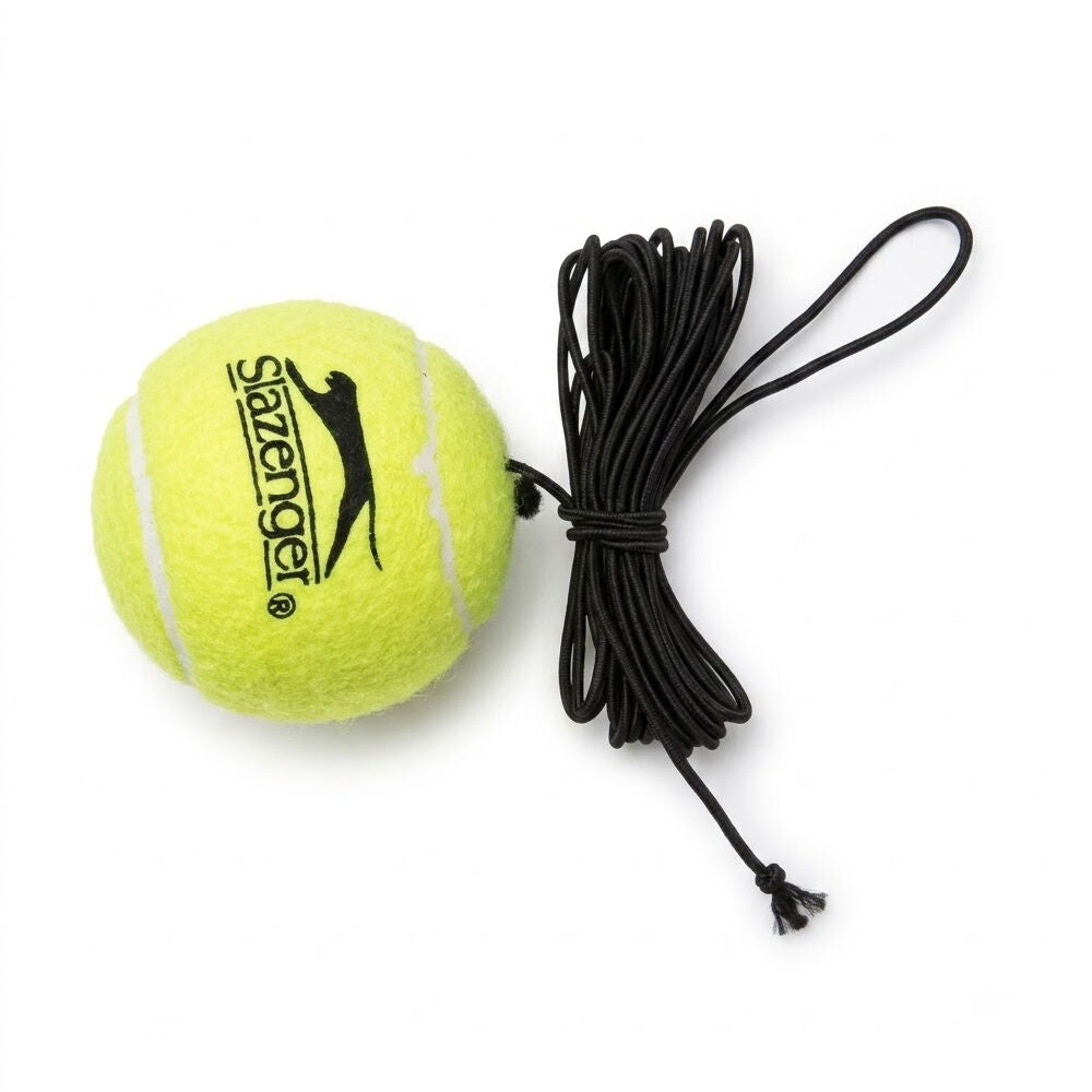 Slazenger Tennis Trainer Practice Rebound Balls Back Base Sport Exercise Green — image 2