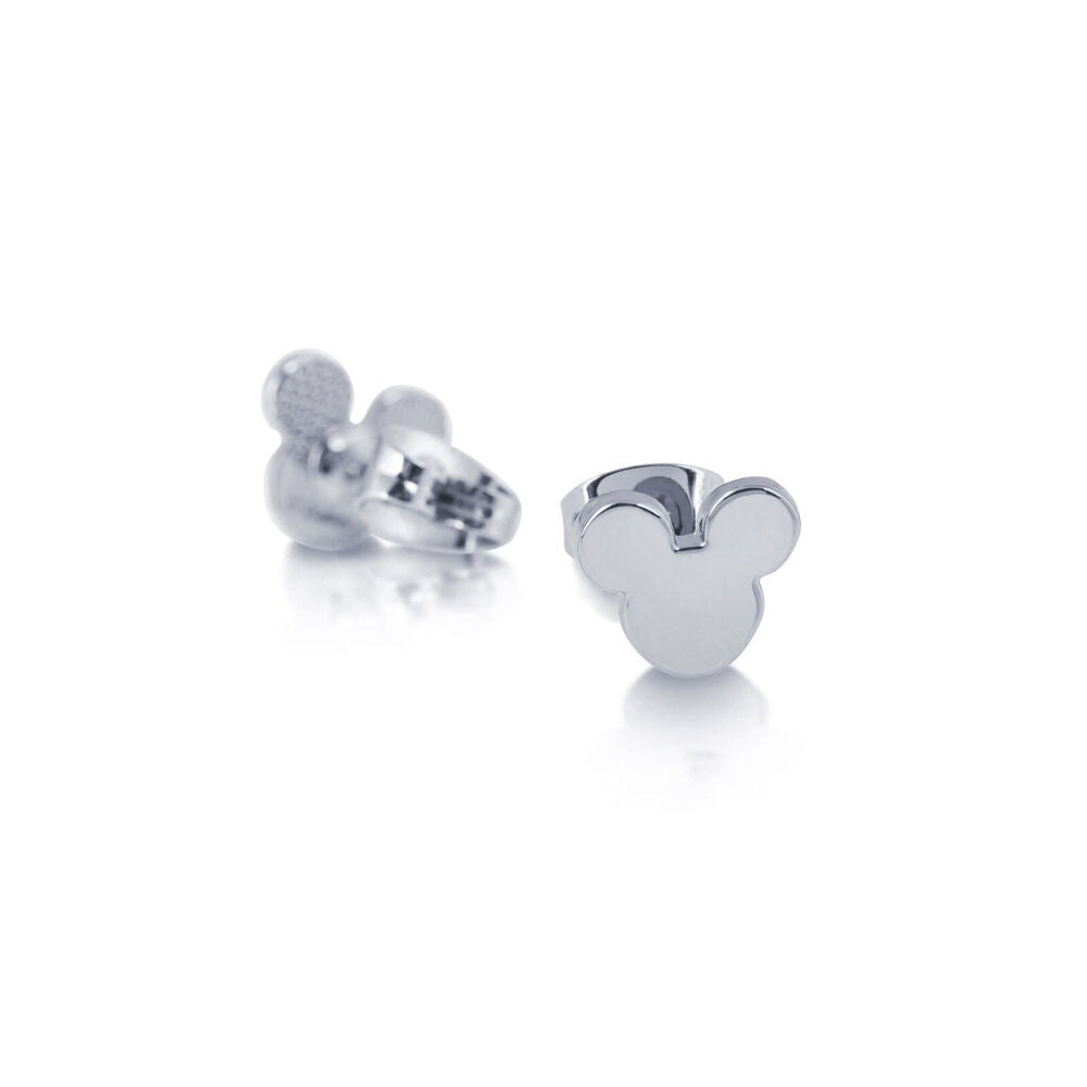 Couture Kingdom Disney Mickey Mouse Stud Earrings Fashion Accessory 8mm — Silver