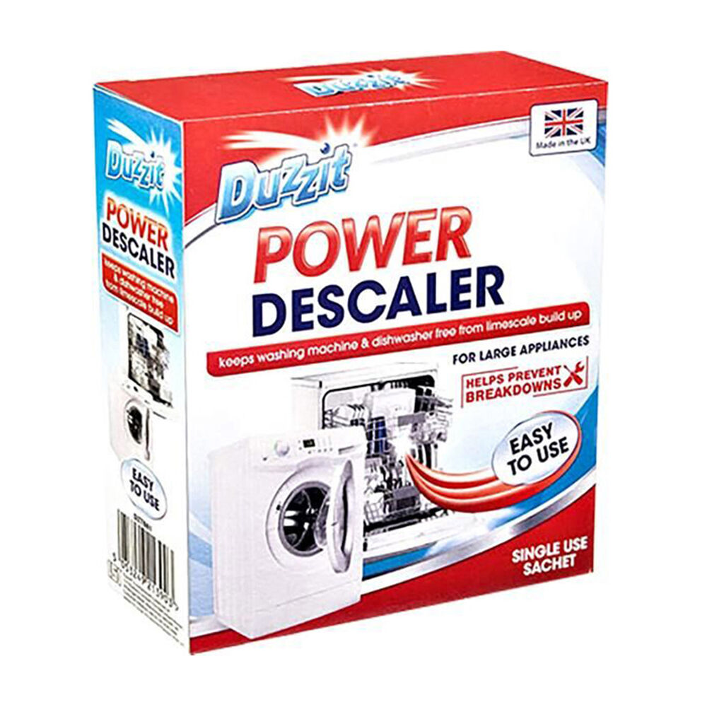 Duzzit Power Descaler Powder Dishwasher Descaler Limescale Remover Cleaner 80g