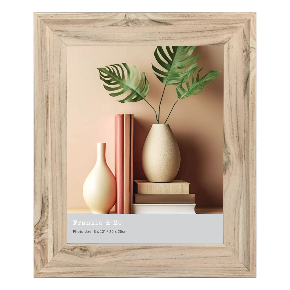 Frankie & ME Standing 8x10'' Picture Frame Photo Holder Home Decor Oak (6 Pack) — image 2