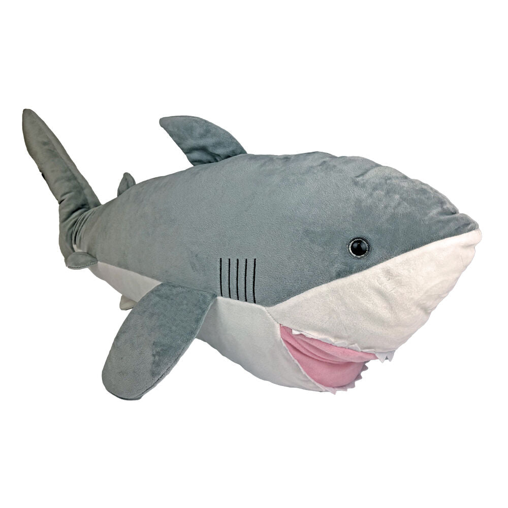 Momoko 80cm Large Grey Shark Stuffed Animal Kids/Children Soft Doll Plush Toy