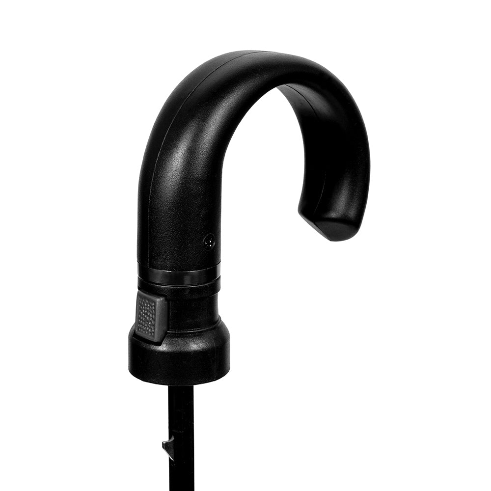 Clifton Men’s 96cm Auto Open Folding Wind Resistant UPF50+ UV Umbrella Black — image 3