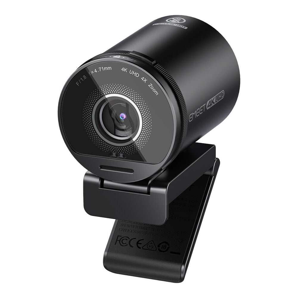 Emeet Desktop/Computer SmartCam S800 UHD 4K Autofocus Live Streaming Webcam