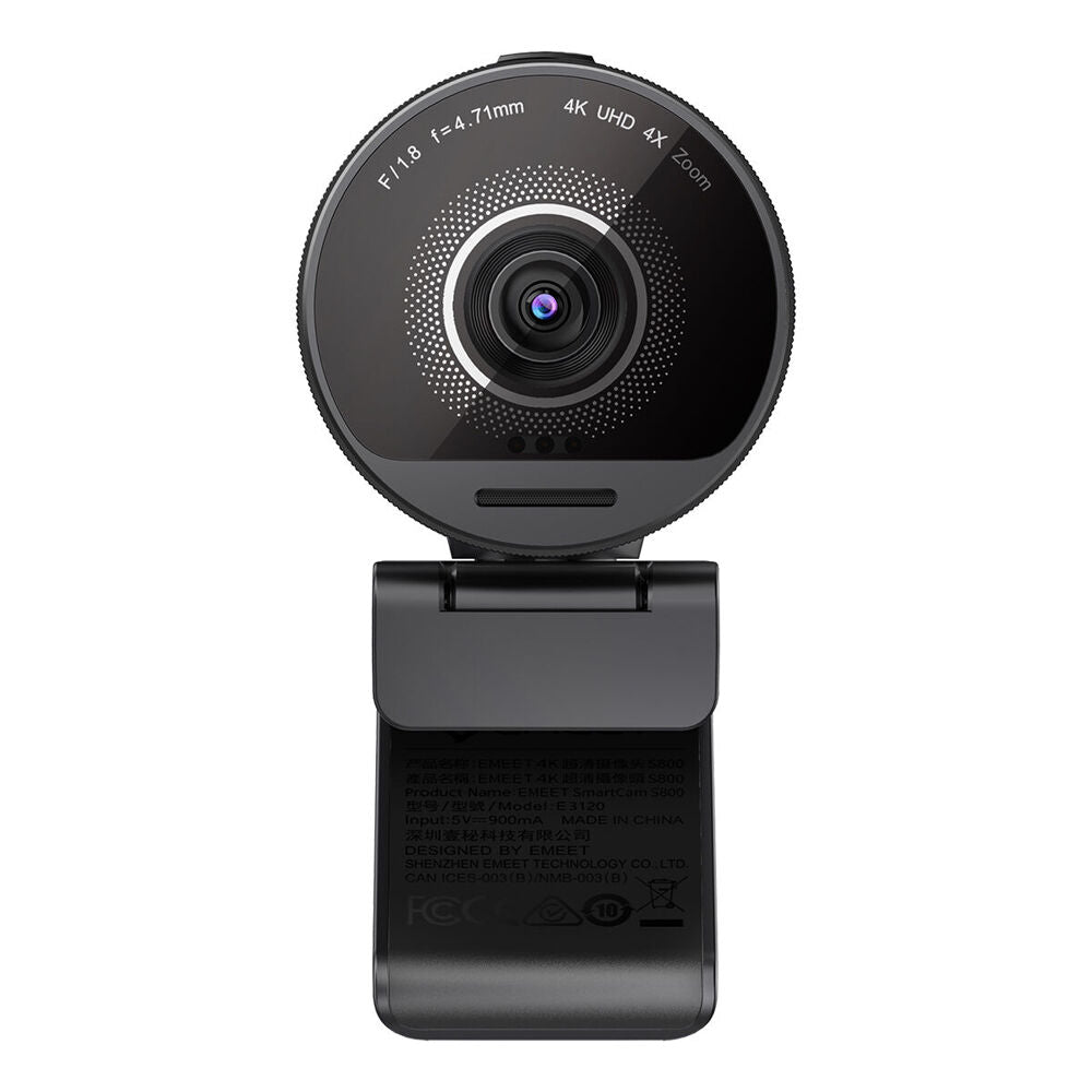Emeet Desktop/Computer SmartCam S800 UHD 4K Autofocus Live Streaming Webcam — image 2