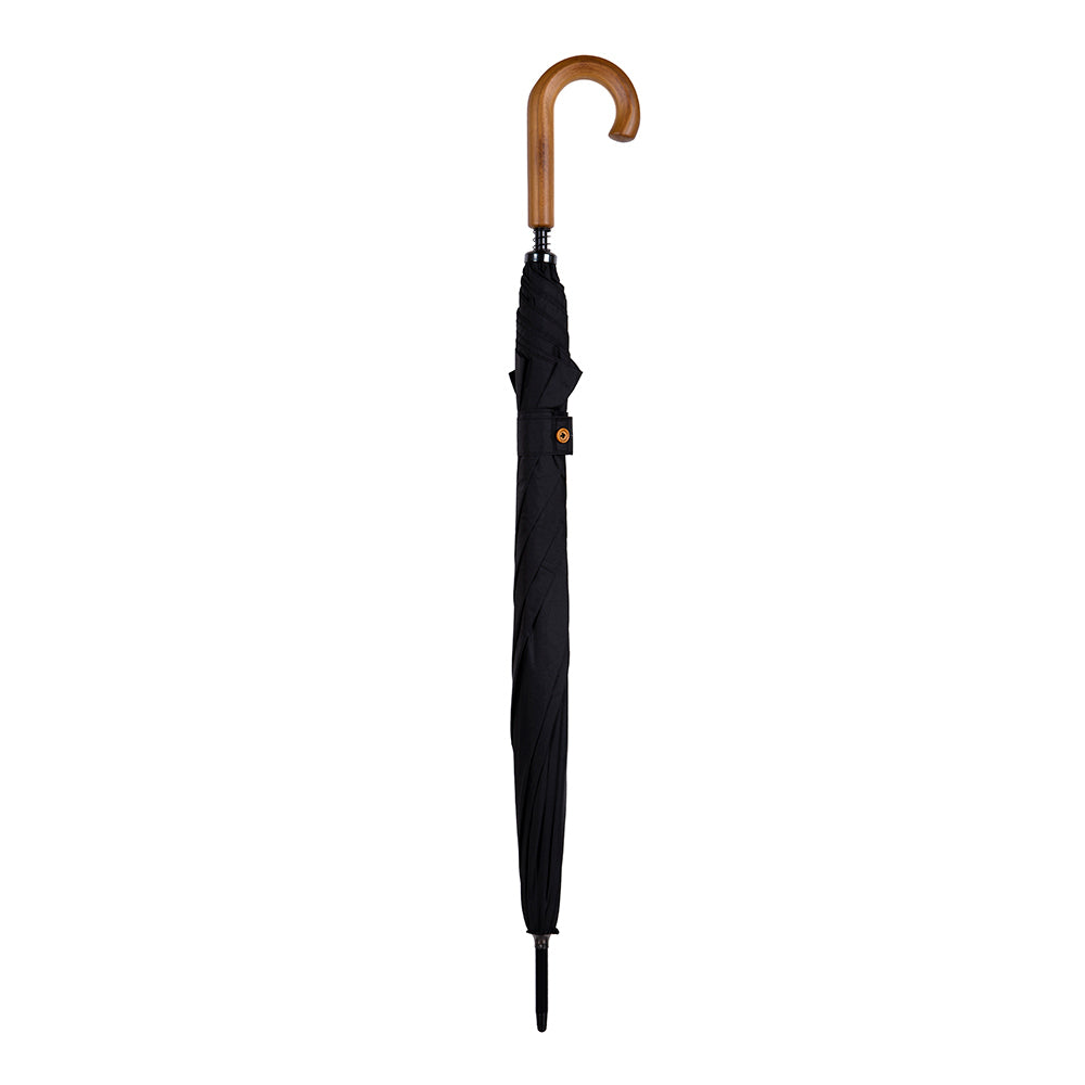 Clifton Men’s 119cm Classic Style Windproof UPF50+ UV Walking Umbrella Black — image 2
