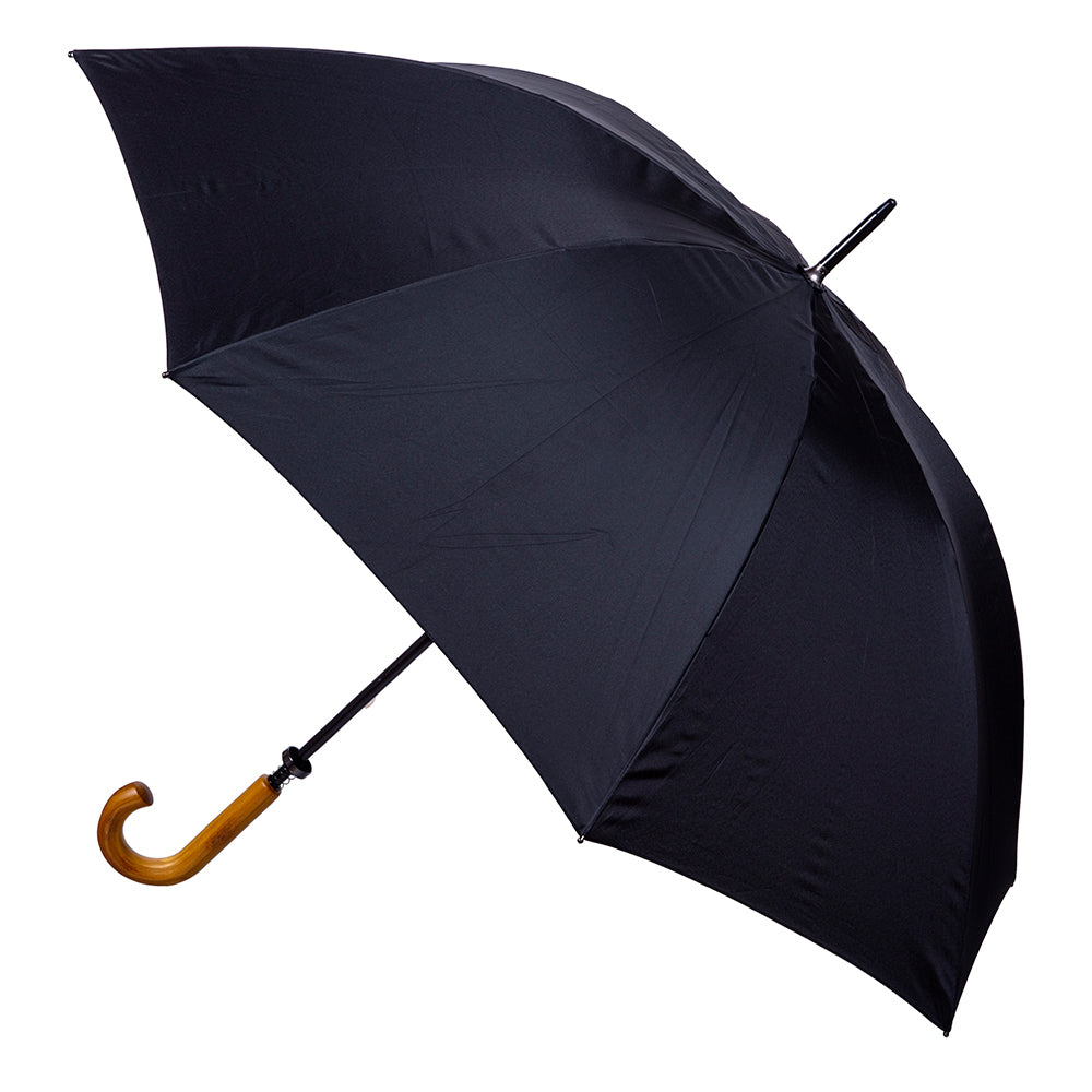 Clifton Men’s 119cm Classic Style Windproof UPF50+ UV Walking Umbrella Black