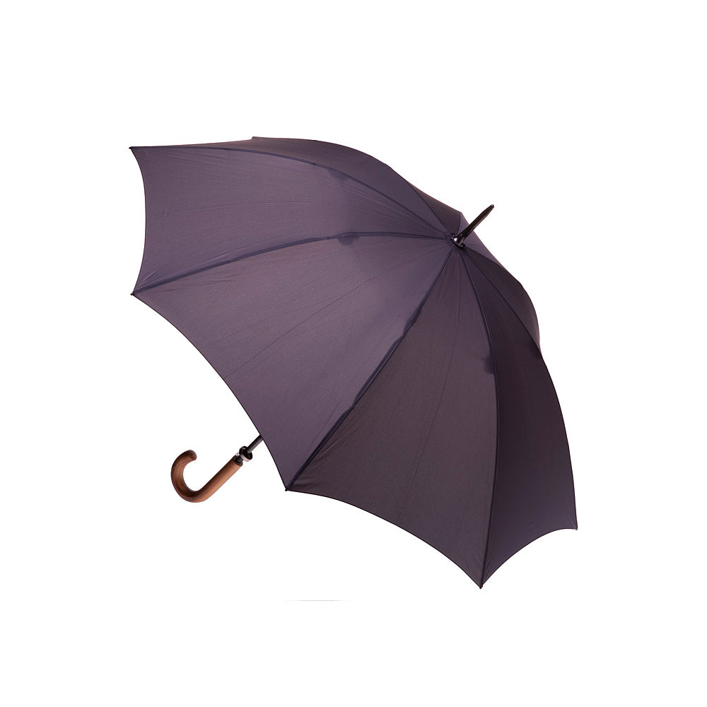 Clifton Men’s 119cm Classic Style Windproof Walking Umbrella Charcoal