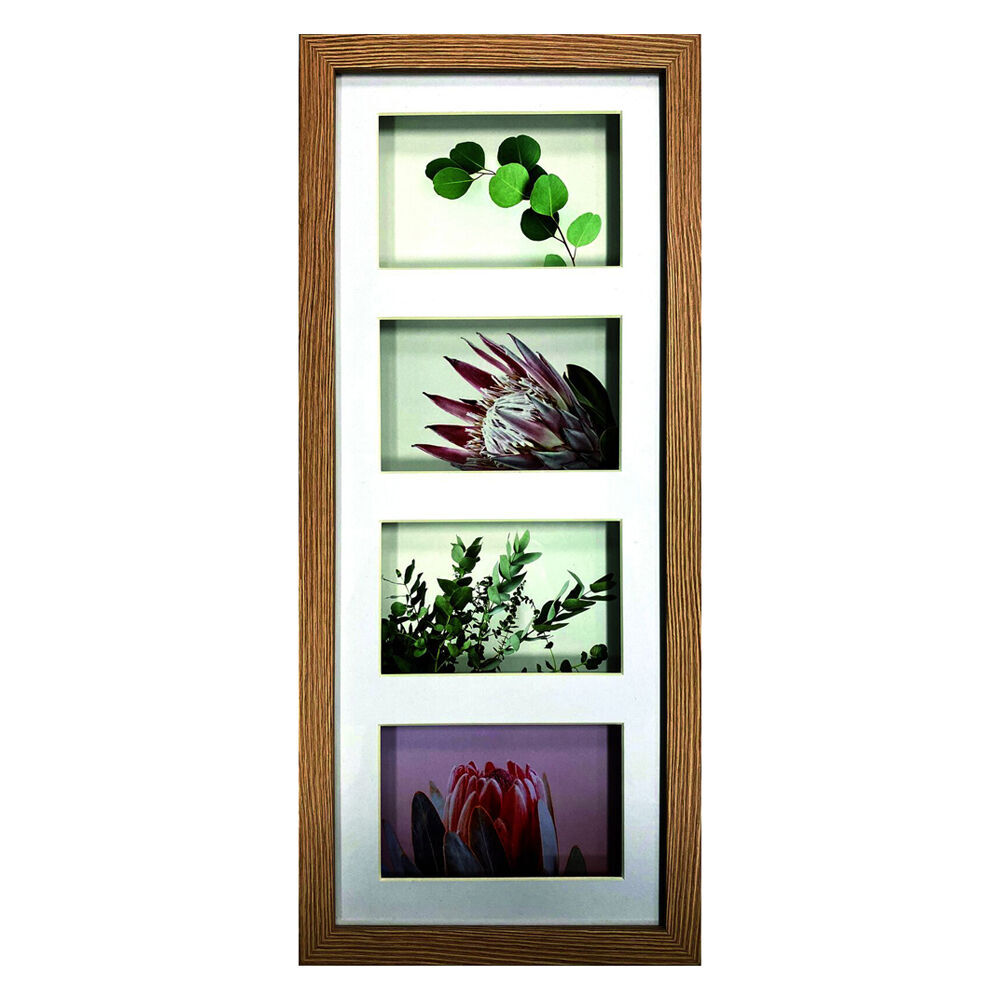 Frankie & ME Shadow 8x20'' Picture Frame Photo Holder Home/Office Decor Oak (6 Pack) — image 2