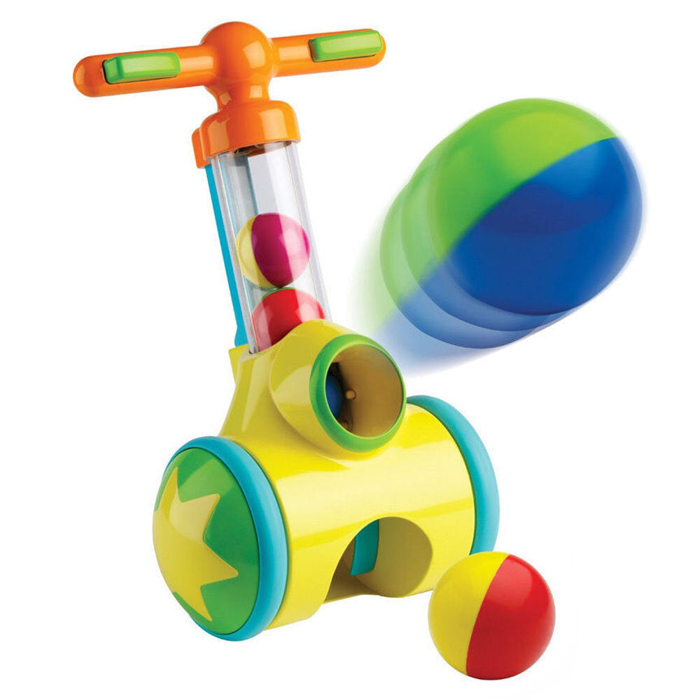 Tomy Pic N Pop Ball Blaster Walk-Behind Toy Develops Motor Skills 18m+