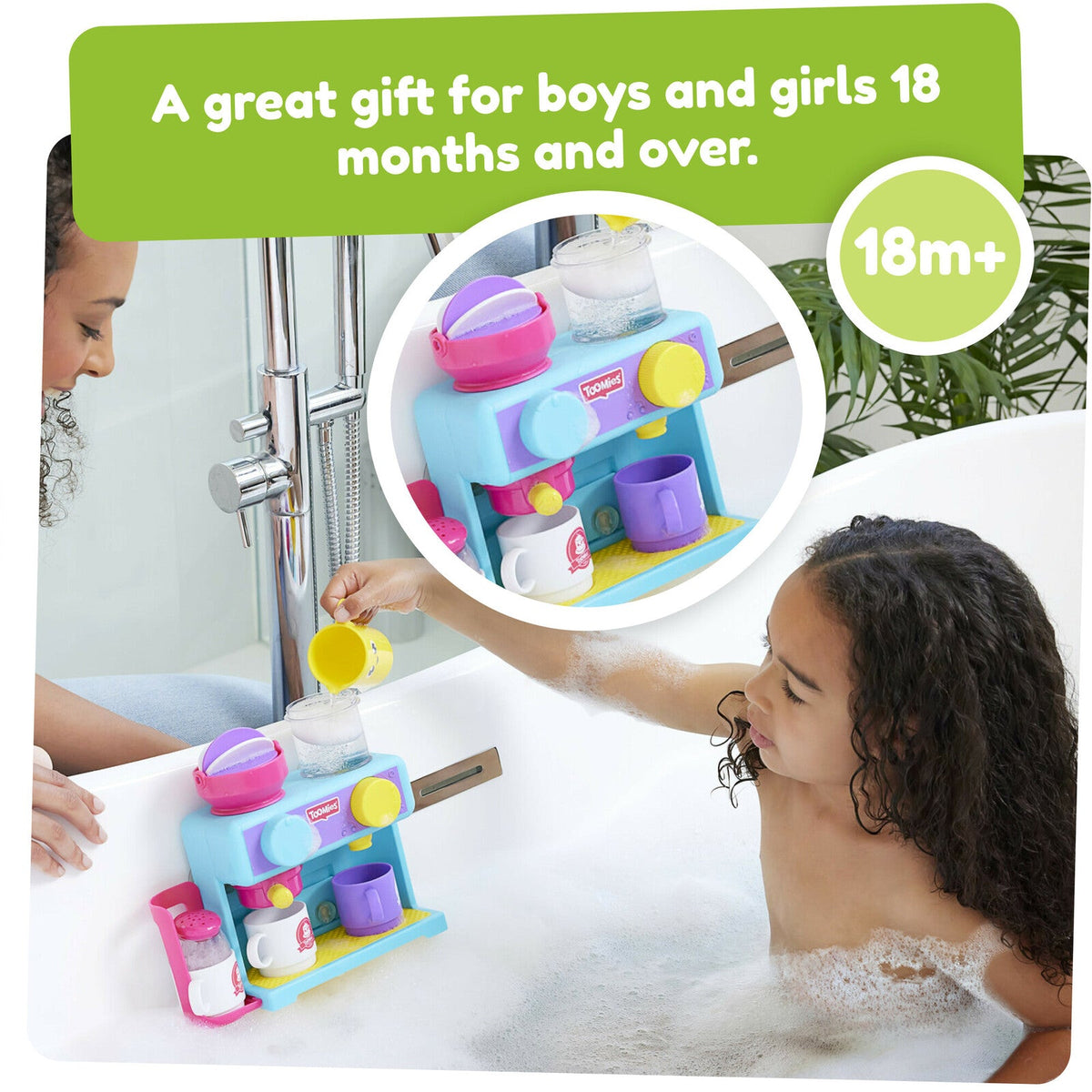 Tomy Toomies Bath Barista Toddler/Childrens/Kids Coffee Making Playset Toy 18m+ — image 7