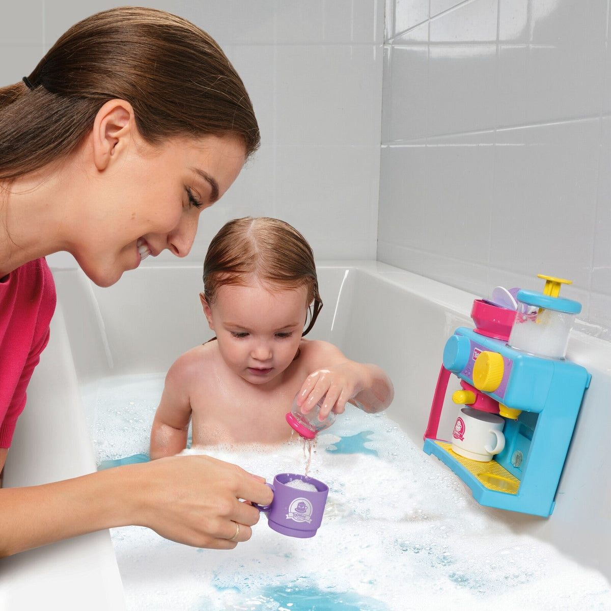 Tomy Toomies Bath Barista Toddler/Childrens/Kids Coffee Making Playset Toy 18m+ — image 5