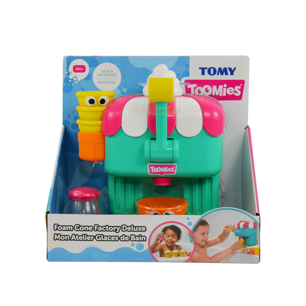 Toomies Foam Ice-Cream Cone Factory Deluxe Baby/Toddler Bath Toy Set 18M+ — image 2