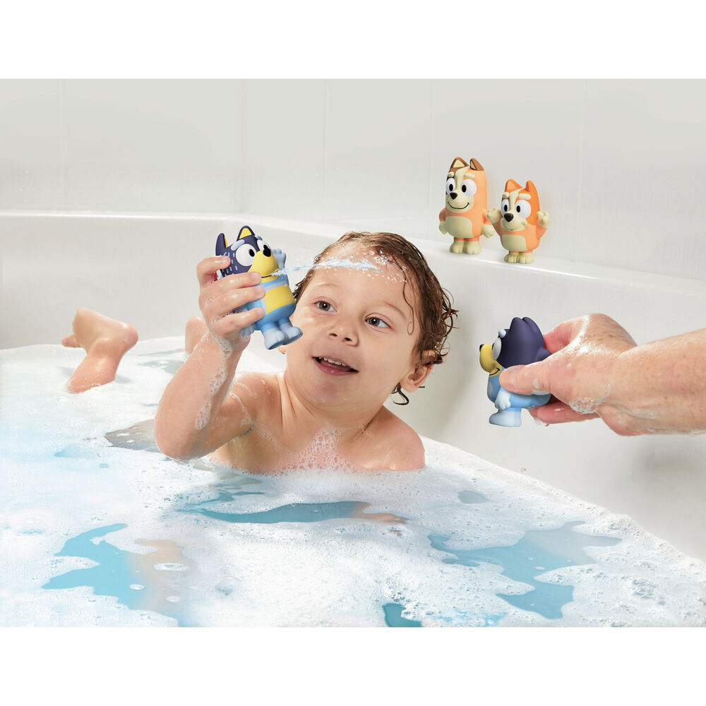 Toomies Bluey Family Bath Squirters Childrens Water Toy Set 18m+ (4 Pieces) — image 2