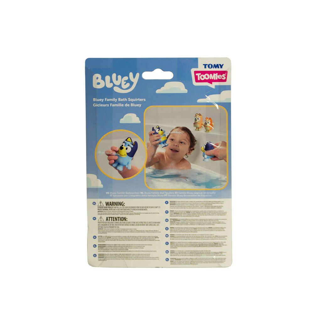 Toomies 4pc Toomies Bluey Family Bath Squirters Childrens Water Toy Set 18m+ (2 Pack) — image 9