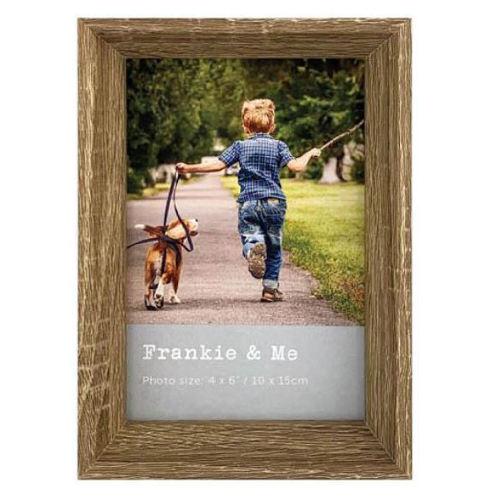 Frankie & ME Window Wooden 4x6'' Picture Frame Home/Office Photo Decor Oak (12 Pack) — image 2