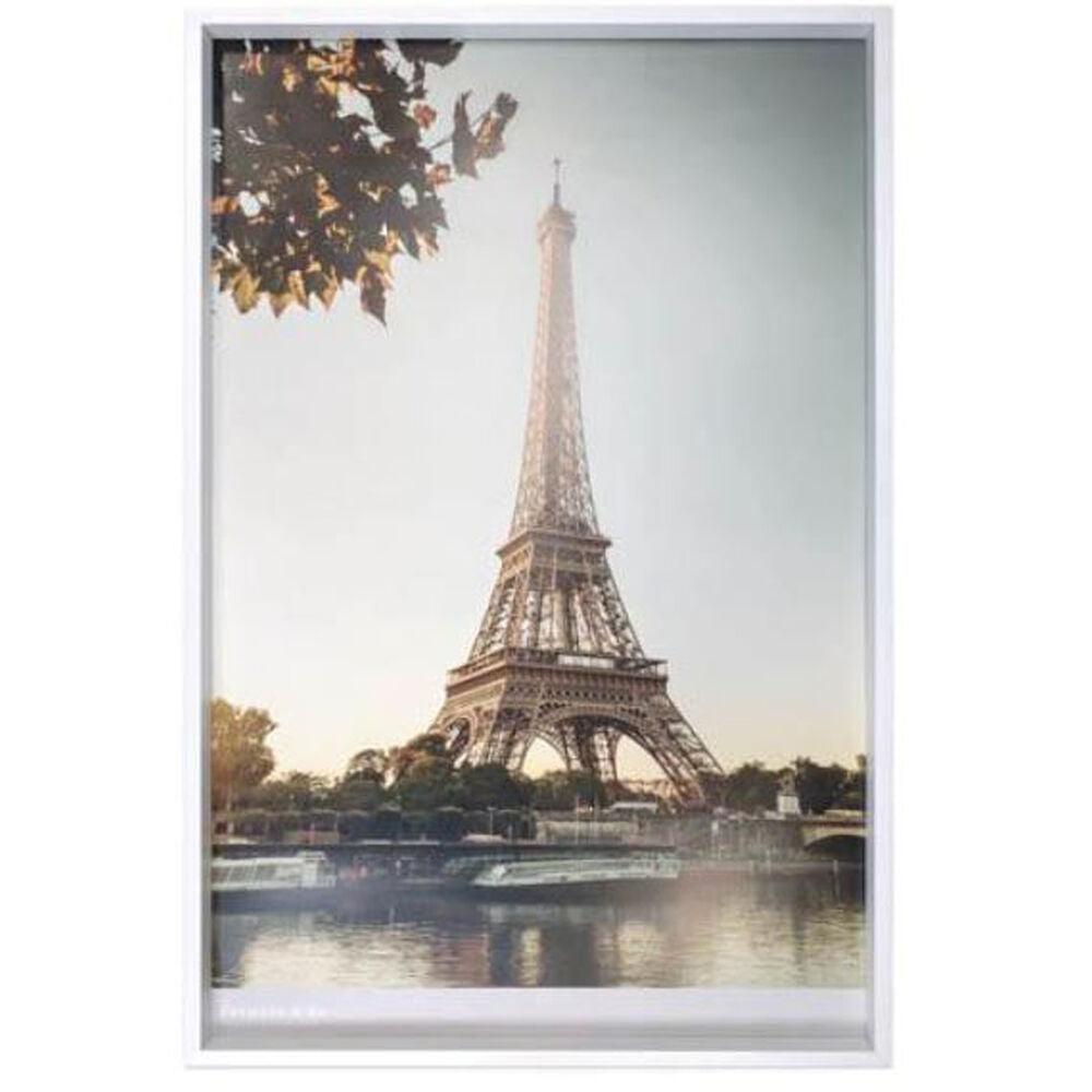 Frankie & ME 50x76cm White Wooden Poster Picture Frame Home/Office Photo Decor