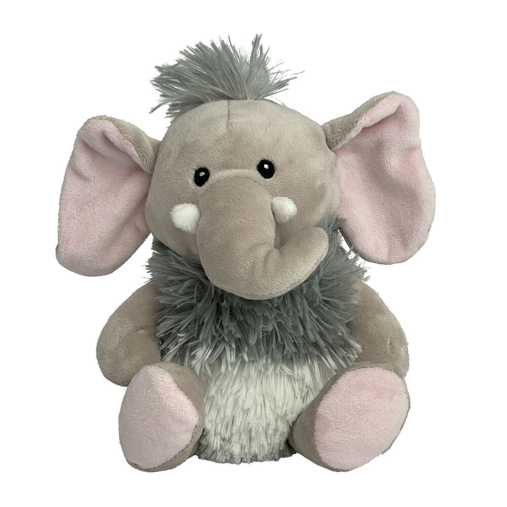 Momoko Elephant Animal Sit Stuffed Doll Kids Soft Plush Toy 20cm Grey (2 Pack) — image 2