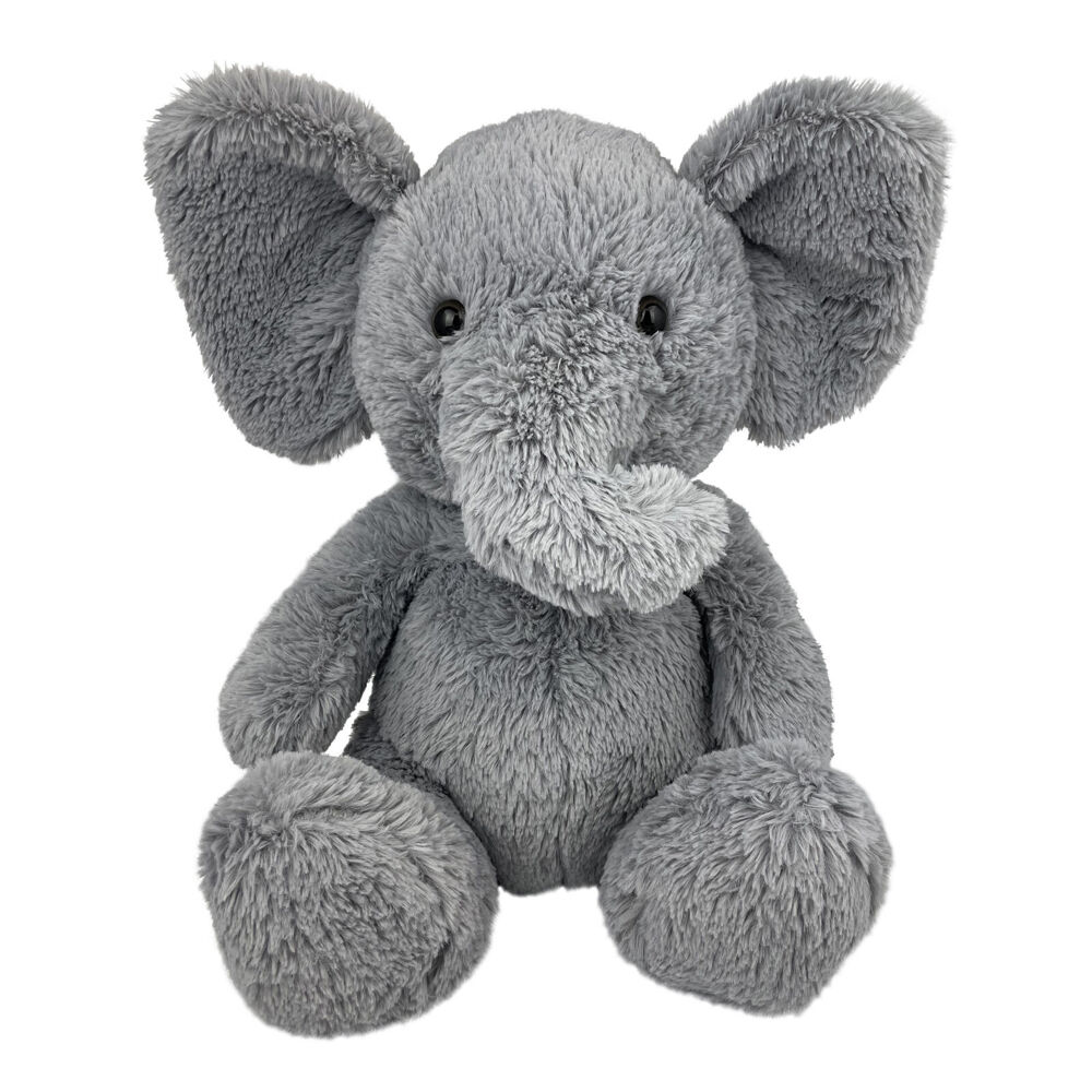 Momoko 40cm Grey Elephant Animal Stuffed Doll Kids/Children Soft Plush Toy
