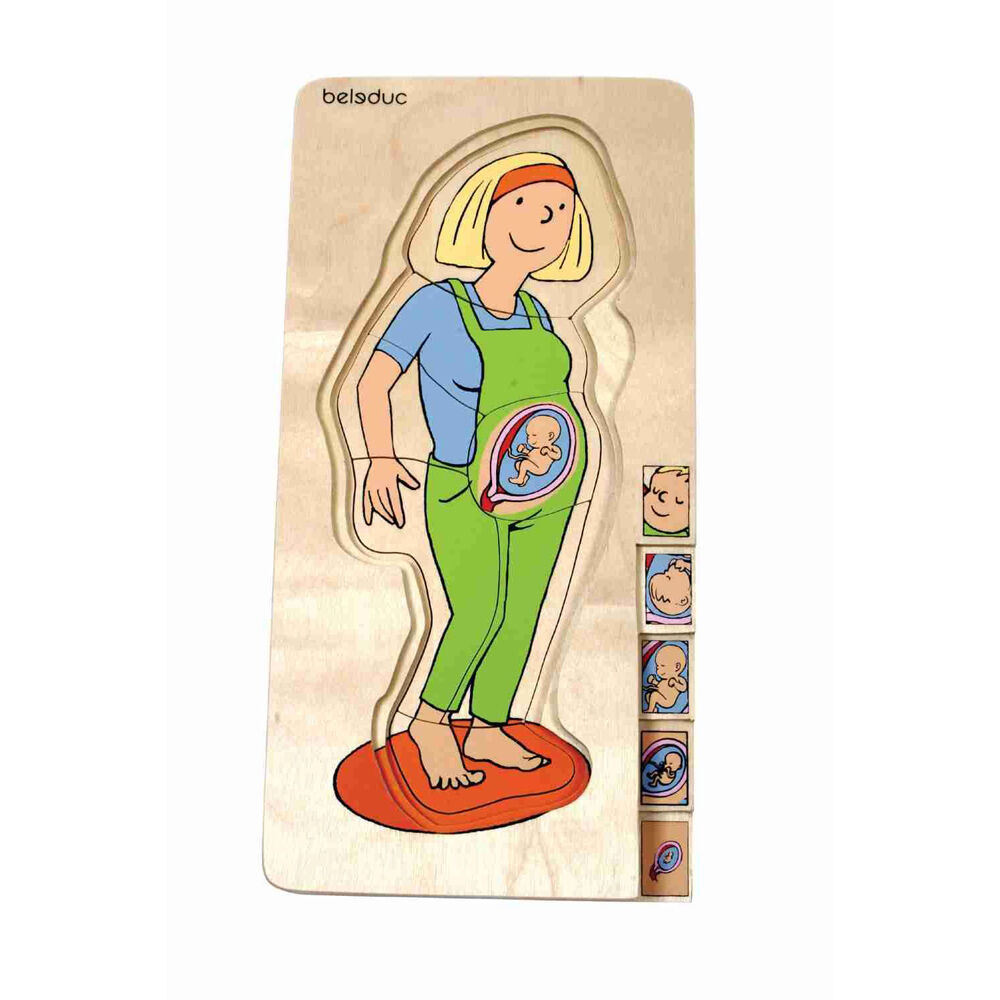 Beleduc Multilayer Puzzle Your Body Mother & Baby Kids/Children - 3y+ (27 Pieces) — image 2