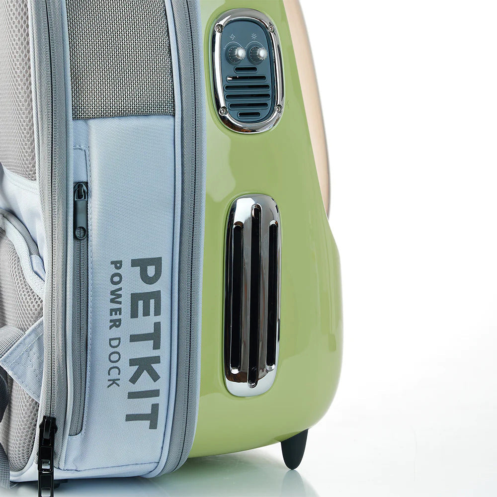 Petkit Breezy 2 Smart Cat 45cm Backpack Travel Portable Carry Storage Bag Green — image 5