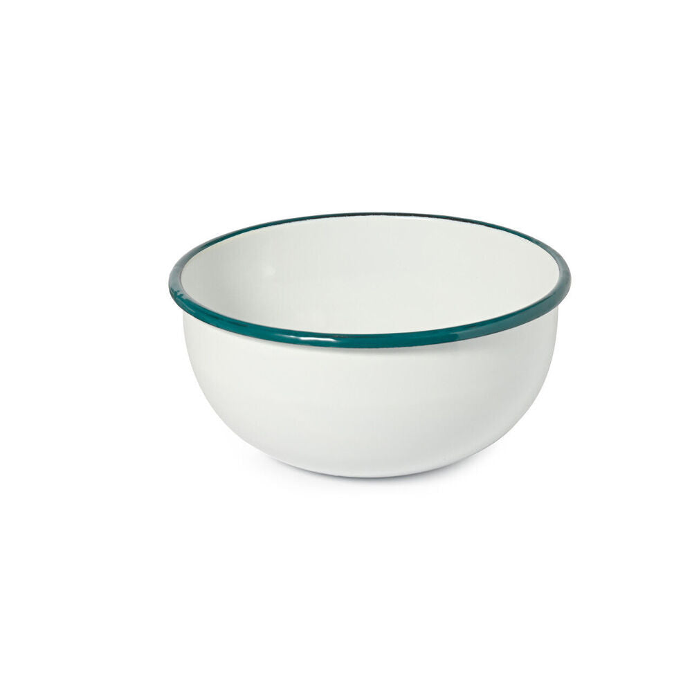 ST. Claire St. Clare Enamel Mixing Bowl 22cm Cooking Baking Round Kitchenware White (2 Pack) — image 2