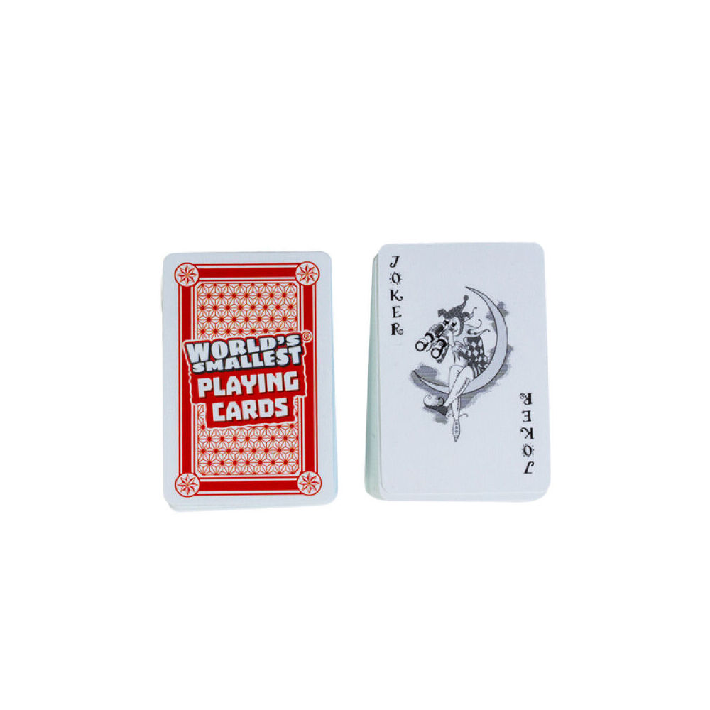 Mdi Worlds Smallest Playing Cards Mini Deck Party Game Set Portable Card (6 Pack) — image 3