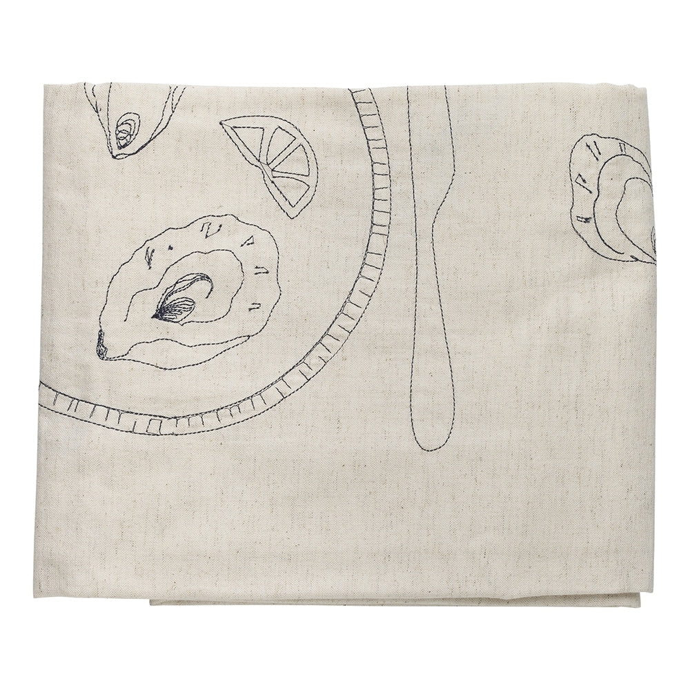 Ecology Cotton/Linen Tableware Dining Feast Tablecloth Napkin 240cm Flax