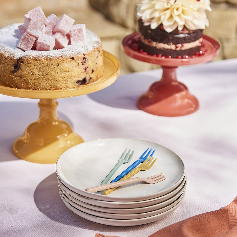 Ecology Stainless Steel/Enamel Apostle Cake Elegant Kitchen Forks 14cm (4 Pieces) — image 2