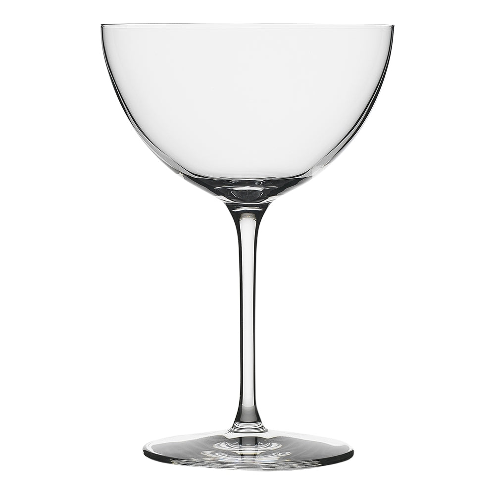 Ecology 245ml Crystalline Glass Classic Champ Saucer Drinking Cup Clear (4 Pieces) — image 2