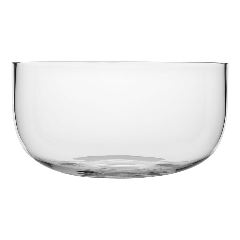 Ecology Kitchenware Soda Lime Glass Elegant Classic Salad Bowl Server 26cm
